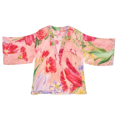 Kimono takki lyhyt Floral Study