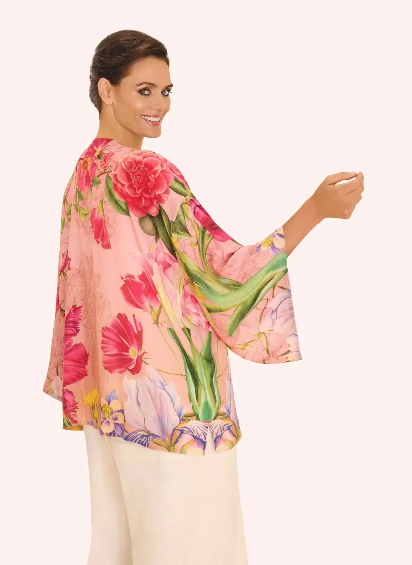 Kimono takki lyhyt Floral Study
