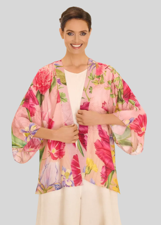 Kimono takki lyhyt Floral Study