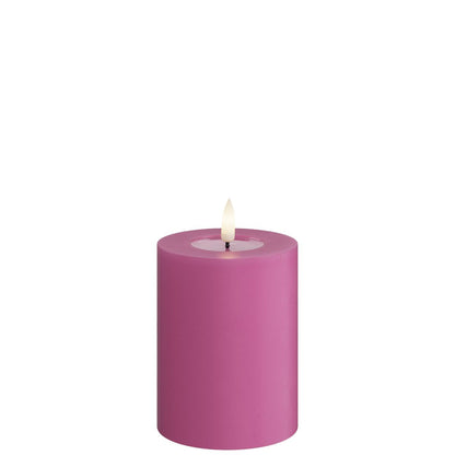 Led-kynttilä Tumma pinkki (Magenta)  halk. 7,5 cm