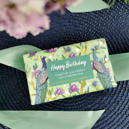 Palasaippua English Lavender - Happy Birthday