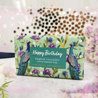 Palasaippua English Lavender - Happy Birthday