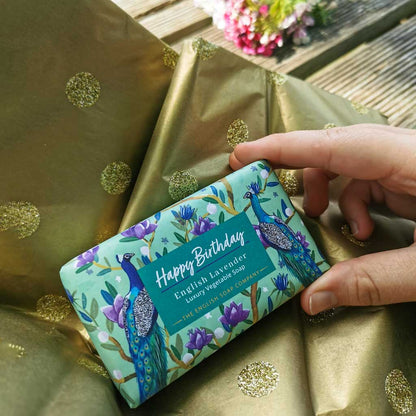 Palasaippua English Lavender - Happy Birthday