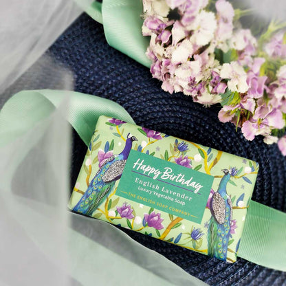 Palasaippua English Lavender - Happy Birthday
