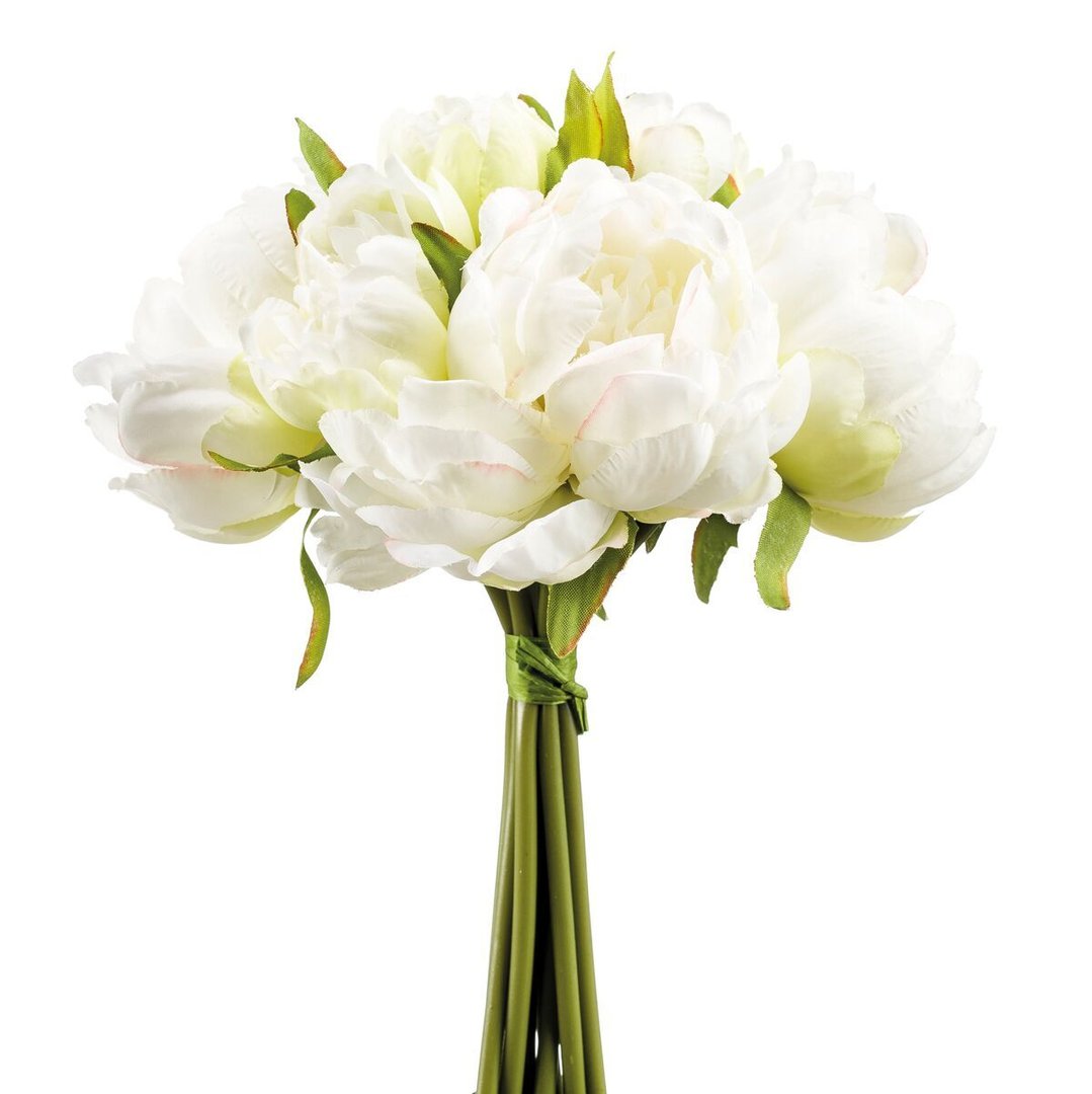 Pionikimppu valkoinen tekokukka