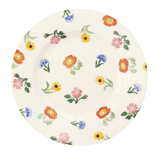 Lautanen Poppies and Pinks 22 cm
