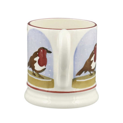 Muki Punarinta - Robin Snow Globe