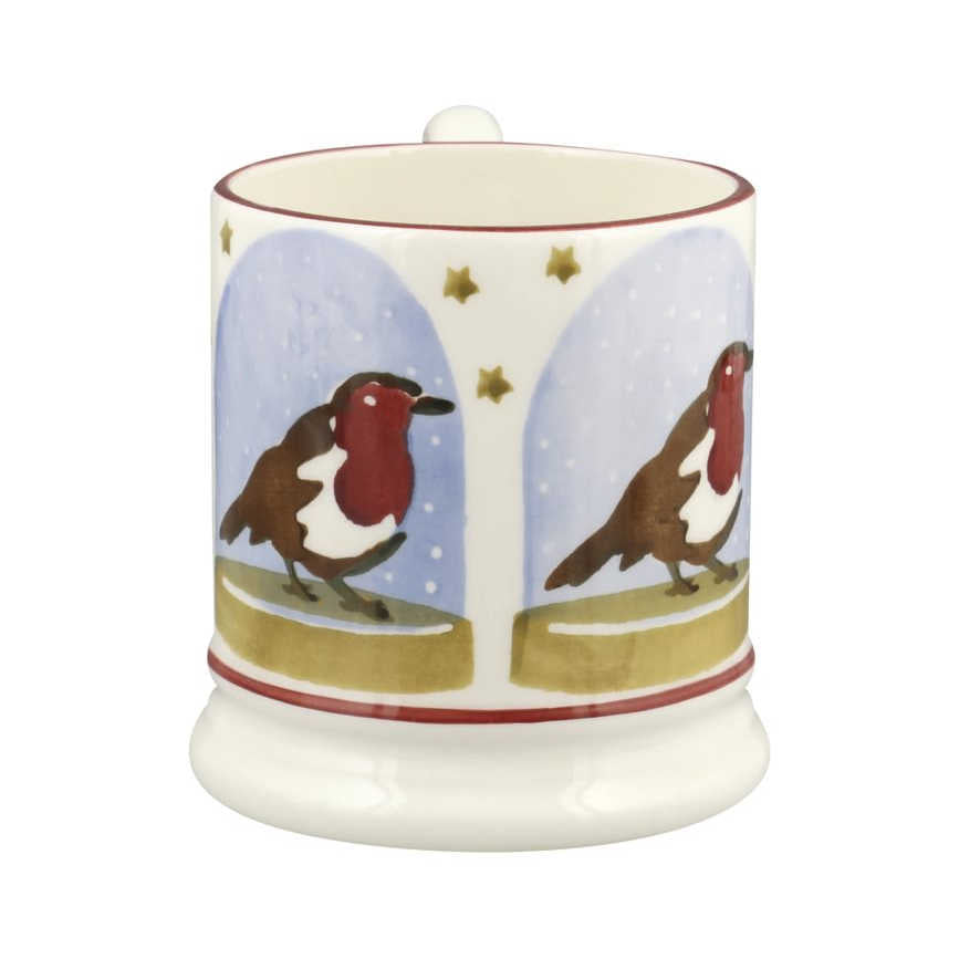 Muki Punarinta - Robin Snow Globe