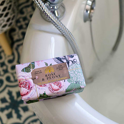Palasaippua Ruusu ja pioni - Rose and Peony