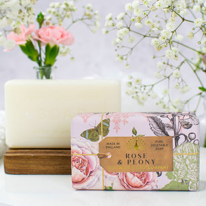 Palasaippua Ruusu ja pioni - Rose and Peony
