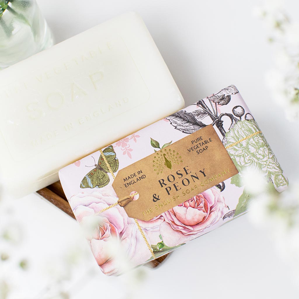 Palasaippua Ruusu ja pioni - Rose and Peony