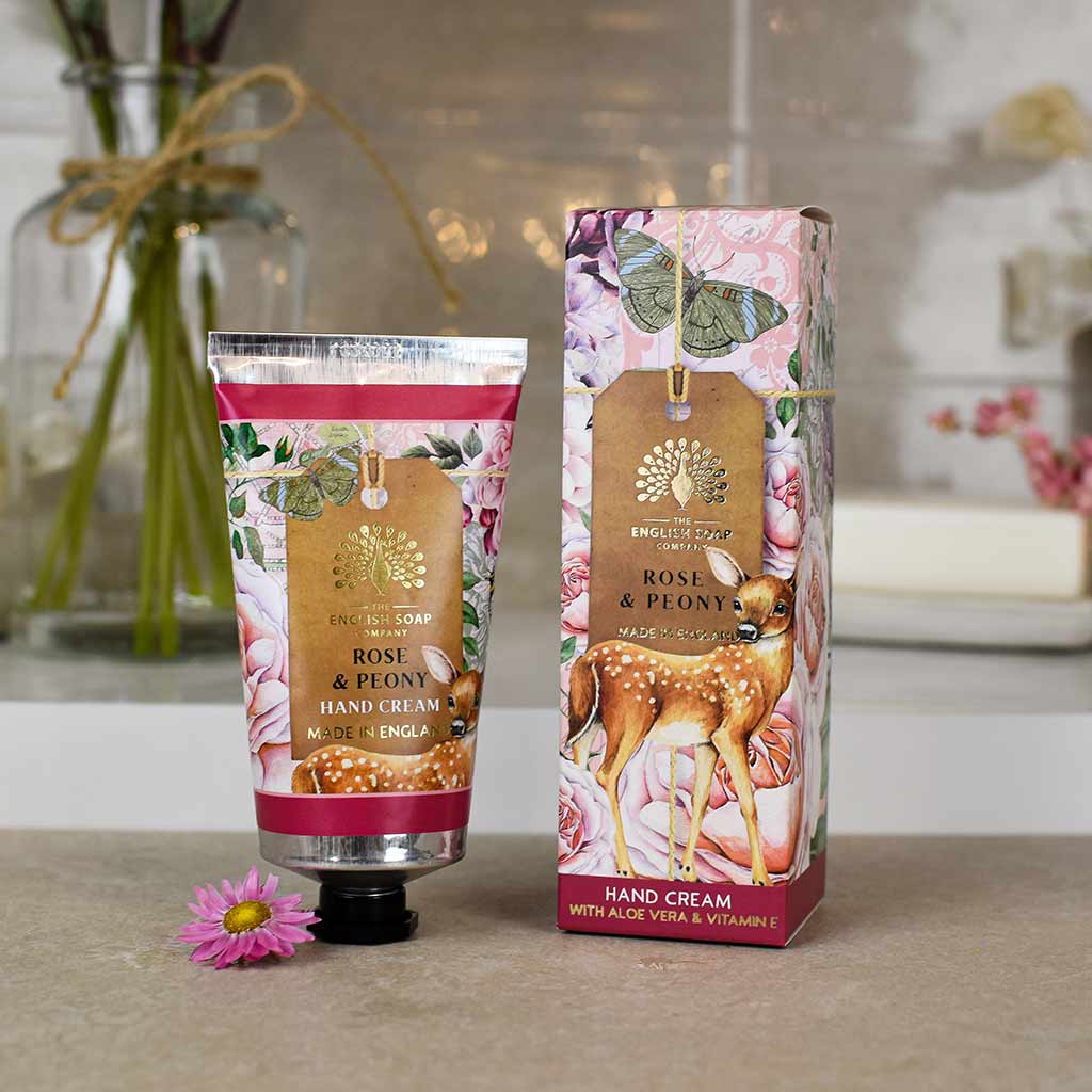 Käsivoide Ruusu ja Pioni - Rose and Peony 75 ml