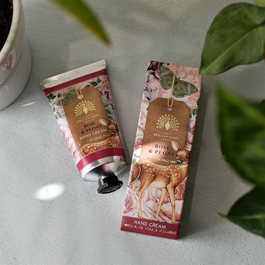 Käsivoide Ruusu ja Pioni - Rose and Peony 75 ml