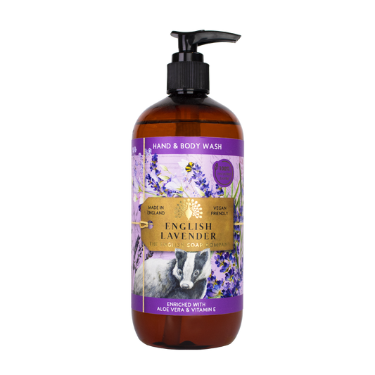 Nestesaippua Laventeli - English Lavender Hand and Body Wash 500 ml