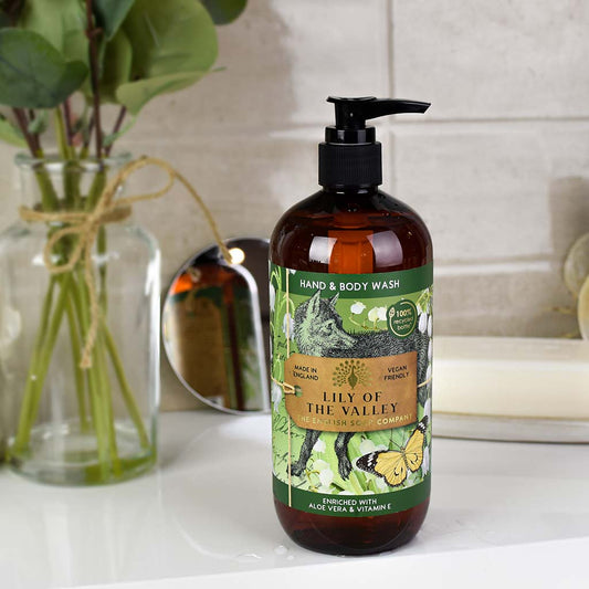 Nestesaippua Kielo - Lily of the Valley Hand and Body Wash 500 ml