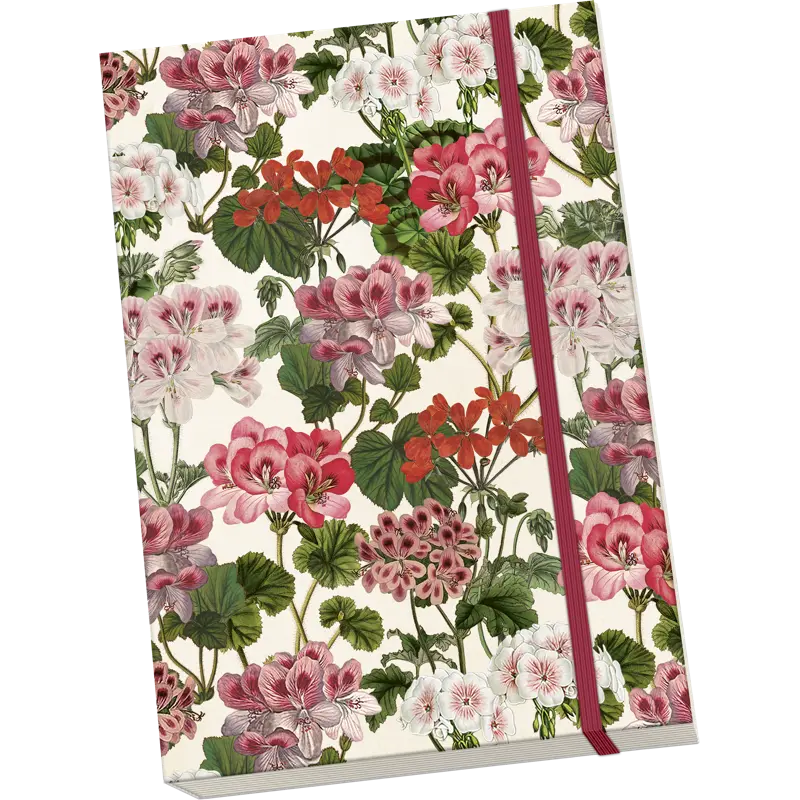 Muistivihko Pelargonit A5