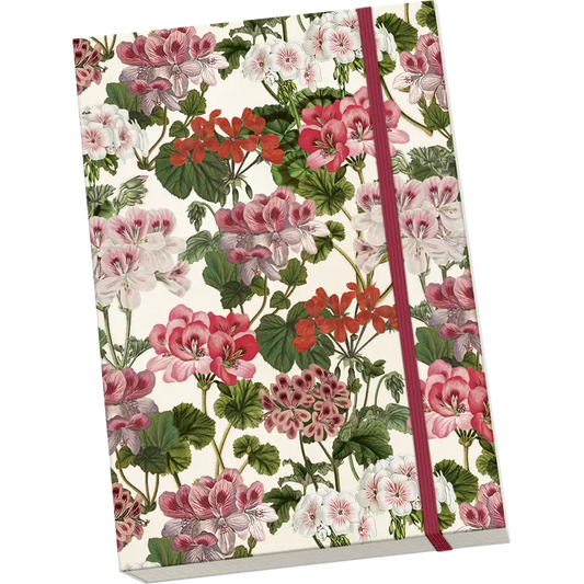 Muistivihko Pelargonit A5