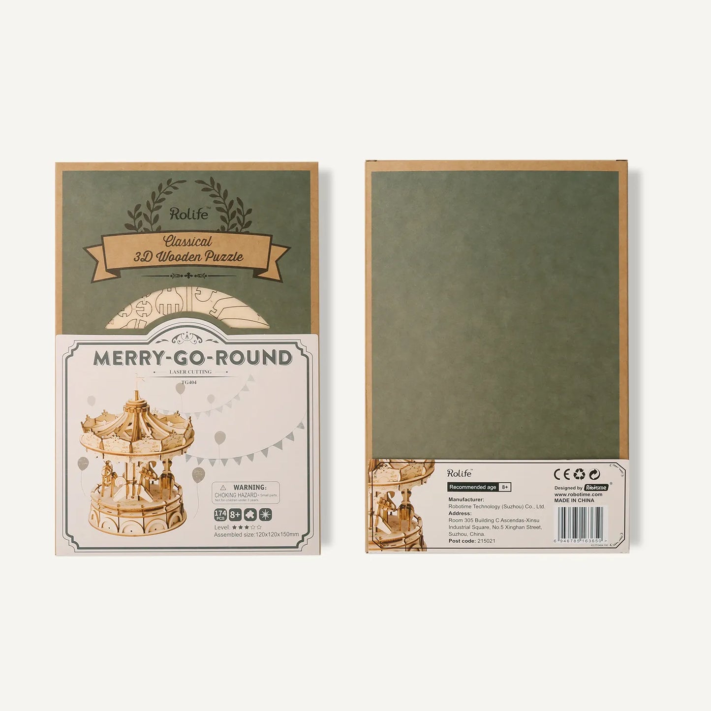 DIY miniatyyri Karuselli - Merry Go Round