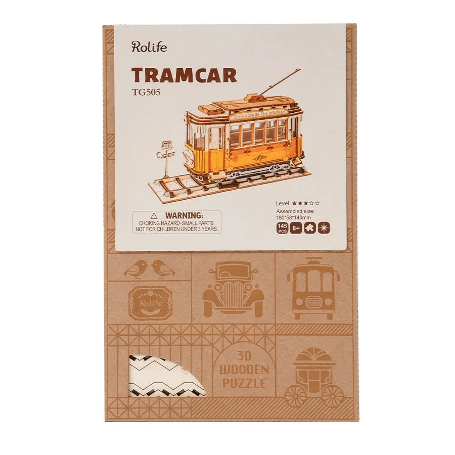 DIY miniatyyri Raitiovaunu - Tramcar
