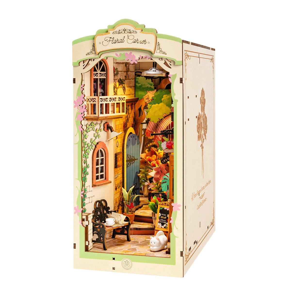 book nook floral corner