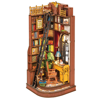 DIY minimaailma kirjahyllyyn - Silent Corner Study Book nook