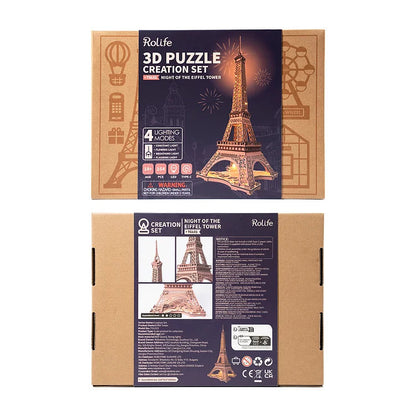 DIY miniatyyri Night of the Eiffel Tower korkeus 53 cm