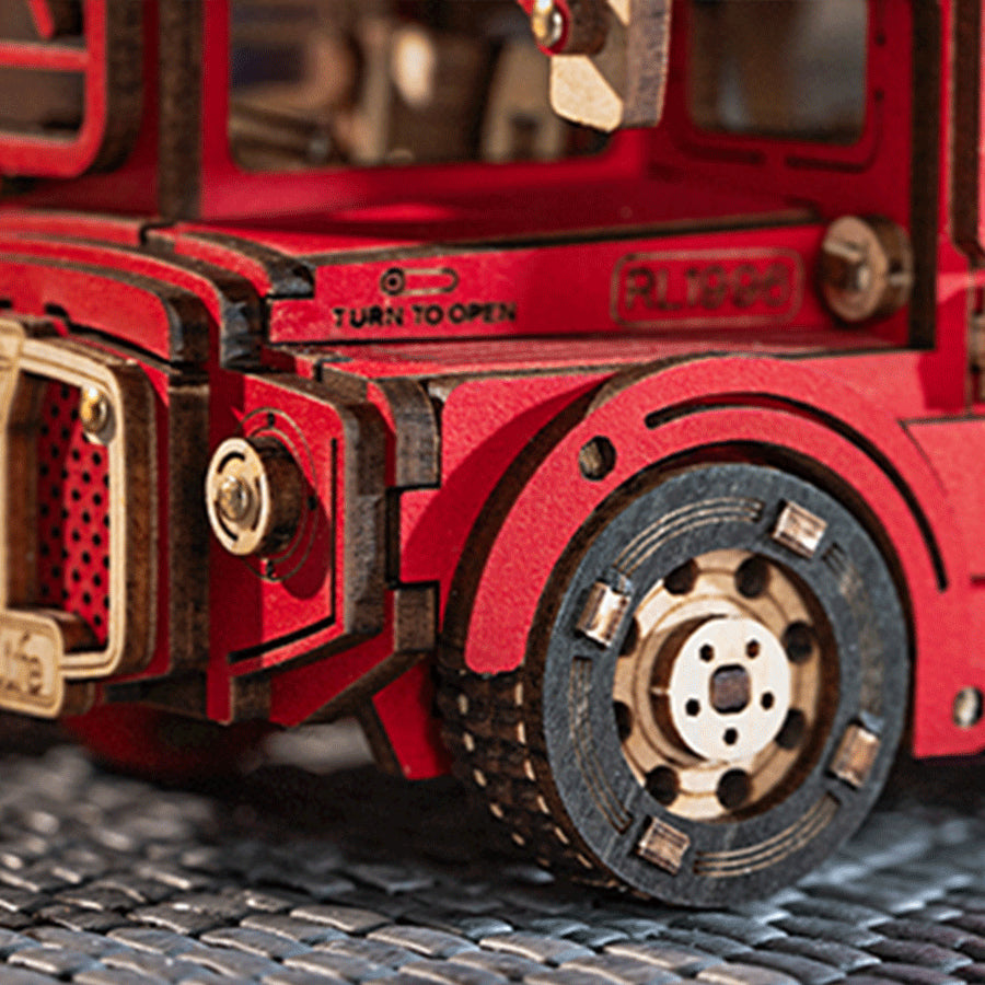 DIY miniatyyri Lontoon bussi - London Tour Bus