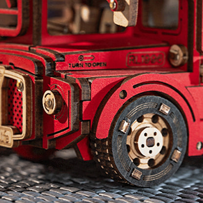 DIY miniatyyri Lontoon bussi - London Tour Bus