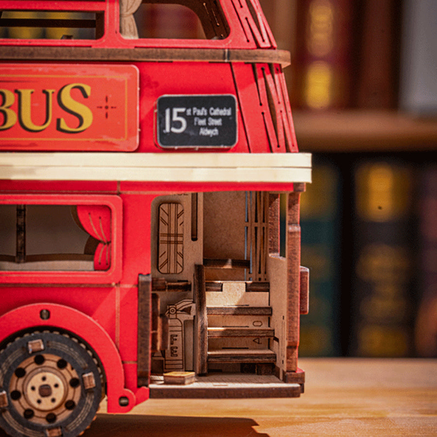 DIY miniatyyri Lontoon bussi - London Tour Bus