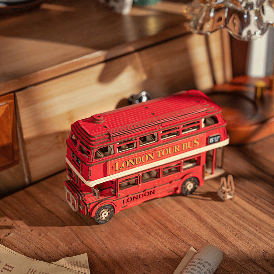 DIY miniatyyri Lontoon bussi - London Tour Bus