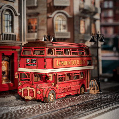 DIY miniatyyri Lontoon bussi - London Tour Bus