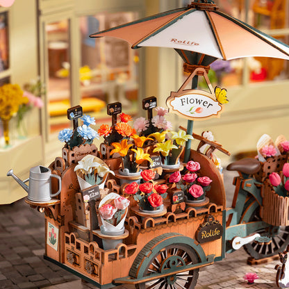 DIY Miniatyyri Kukkakärry - Blossom Cart
