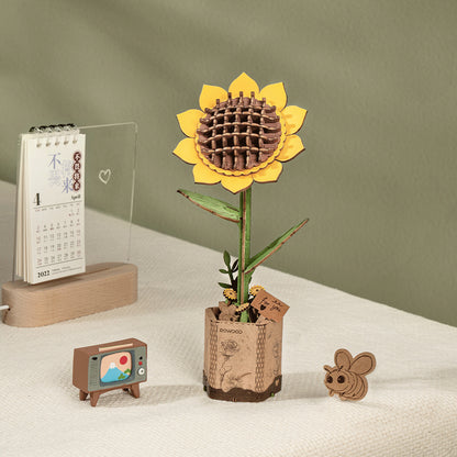 DIY Kukka Auringonkukka - Sunflower