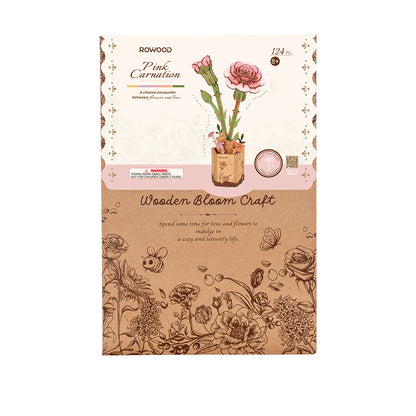 DIY Kukka Vaaleanpunainen neilikka - Pink Carnation