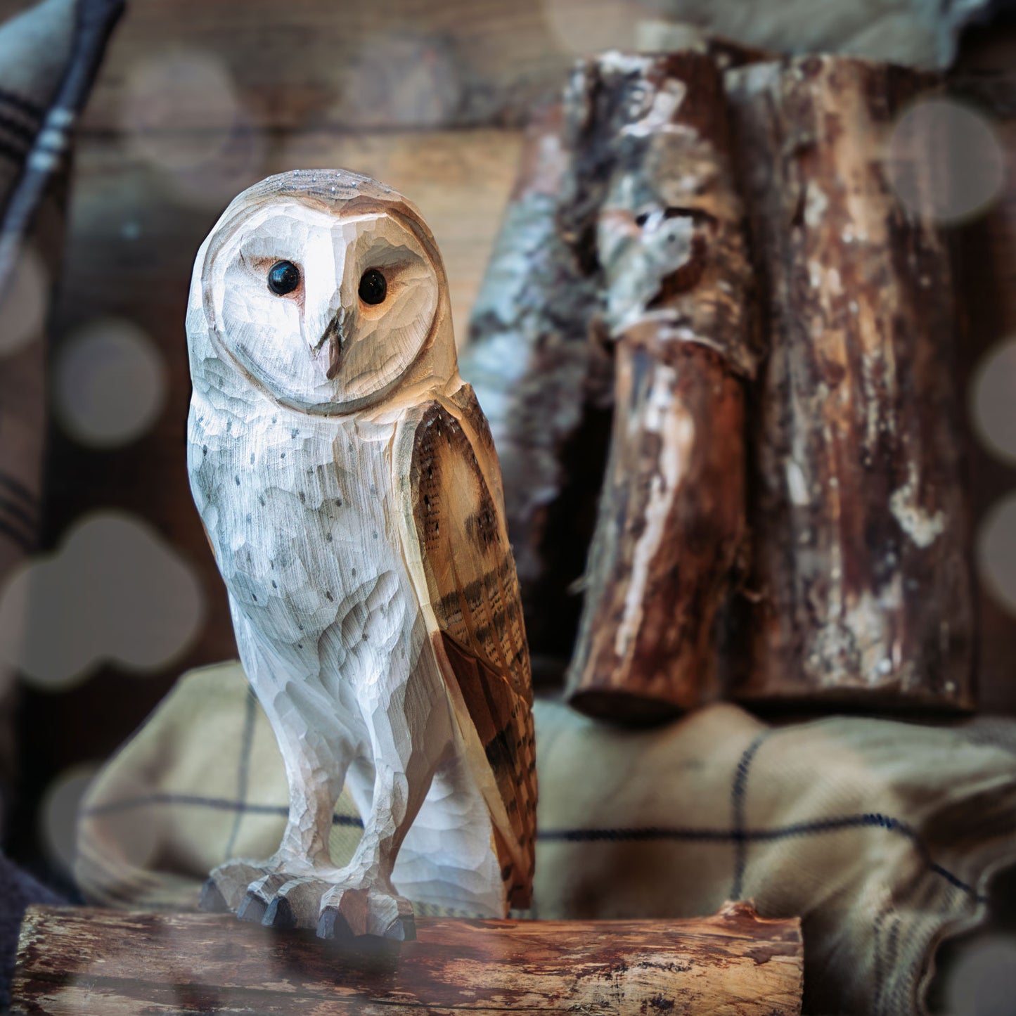 DecoBird Tornipöllö - Barn Owl