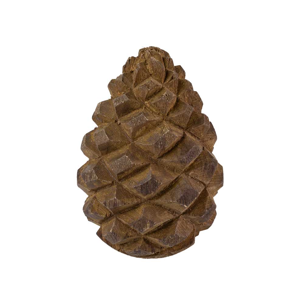 Käsin veistetty vedin / nuppi Käpy