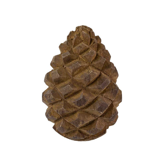 Käsin veistetty vedin / nuppi Käpy