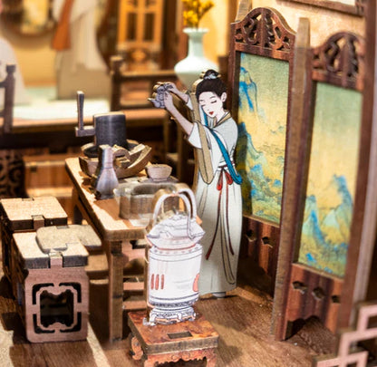 DIY Minimaailma kirjahyllyyn - Elegant Song Book Nook