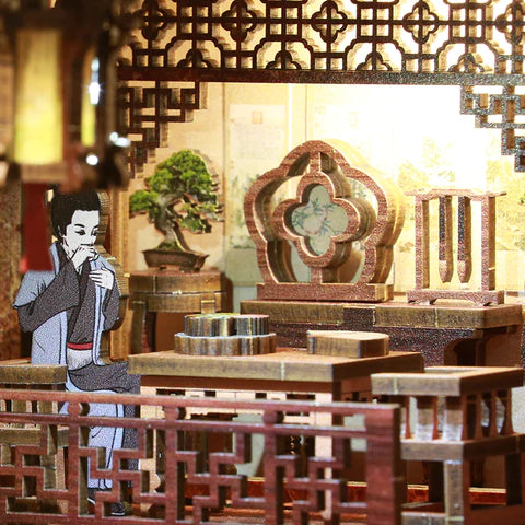 DIY Minimaailma kirjahyllyyn - Elegant Song Book Nook