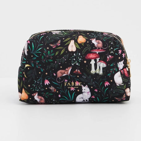 Meikkilaukku / pussukka Floral Niva vihreä