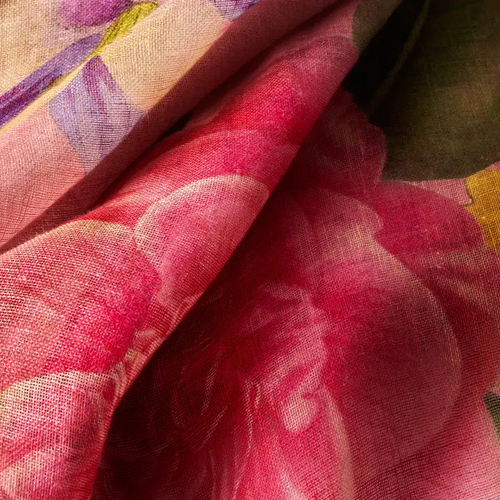 Huivi Floral Study 182 x 57 cm