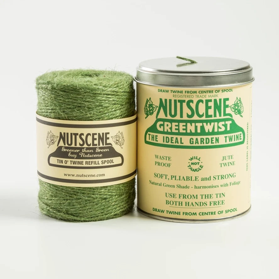 String In a Tin juuttinaru vihreä - Greentwist