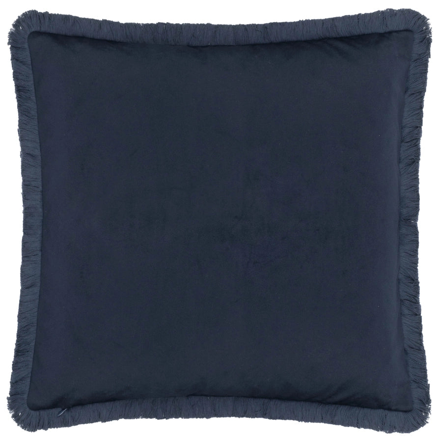 Tyynynpäällinen Strawberry Thief brodeerattu Sininen - Indigo 50 x 50 cm