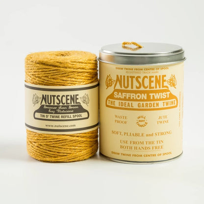 String In a Tin juuttinaru sahramin keltainen - Saffron Twist