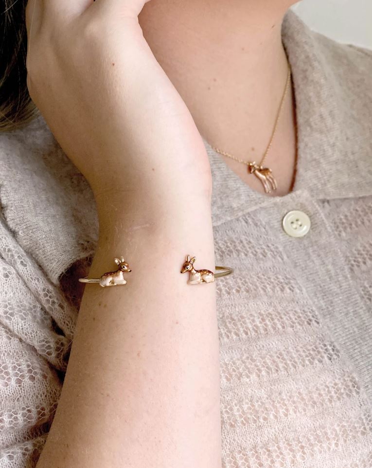 Kaulakoru Bambi lyhyellä ketjulla