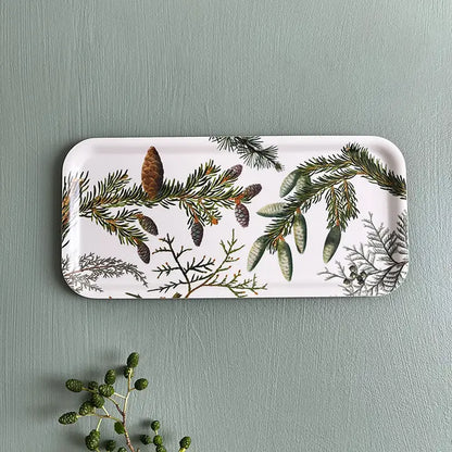 Tarjotin Kävyt - Pine Trees 32 x 15 cm