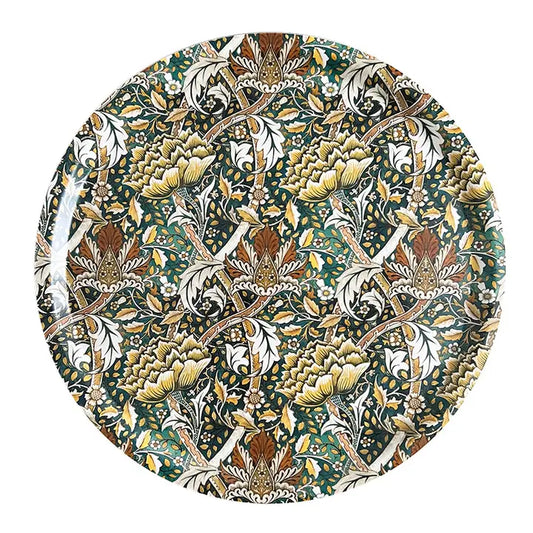 Pyöreä Tarjotin William Morris Windrush vihreä 38 cm