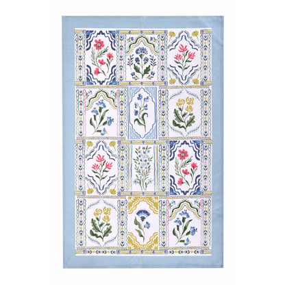 boho floral keittiöpyyhe