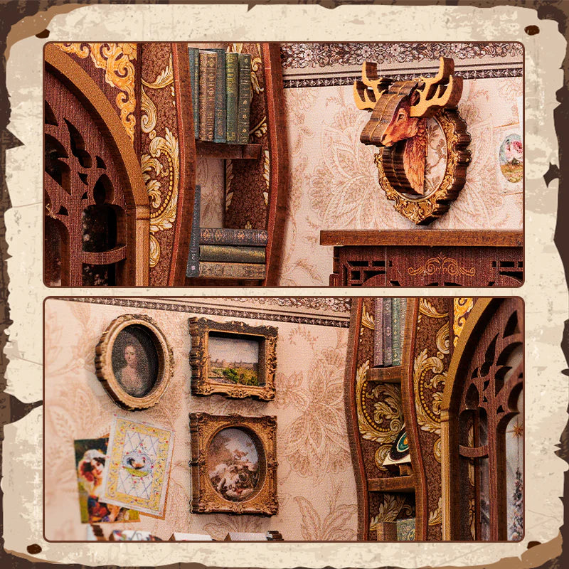 DIY Minimaailma kirjahyllyyn – Bookshop Memories Book Nook (sis. pölysuojan)