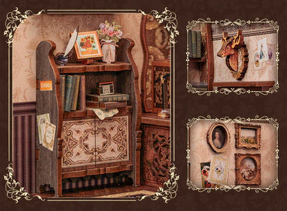 DIY Minimaailma kirjahyllyyn – Bookshop Memories Book Nook (sis. pölysuojan)